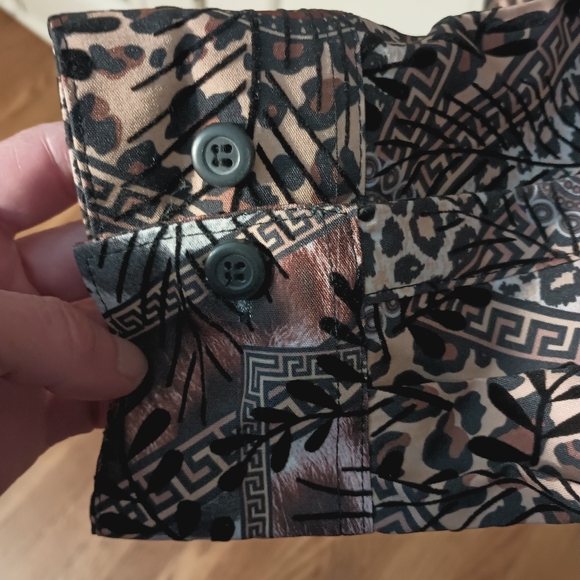 PRONTI BY PHIT.A MEN'S 2X BUTTON DOWN LONG SLEEVE DRESS SHIRT - Picture 7 of 9